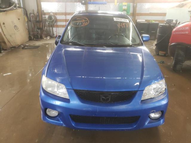 JM1BJ245531149896 - 2003 MAZDA PROTEGE PR5 蓝色 照片 5