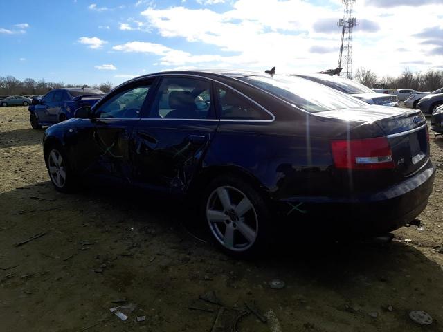 WAUDH74F68N121354 - 2008 AUDI A6 3.2 QUATTRO BLACK photo 2