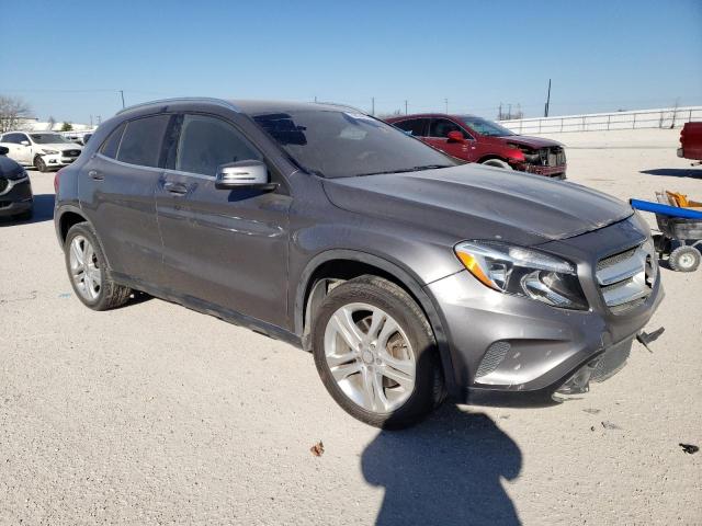 WDCTG4GB3HJ291522 - 2017 MERCEDES-BENZ GLA 250 4MATIC GRAY photo 4