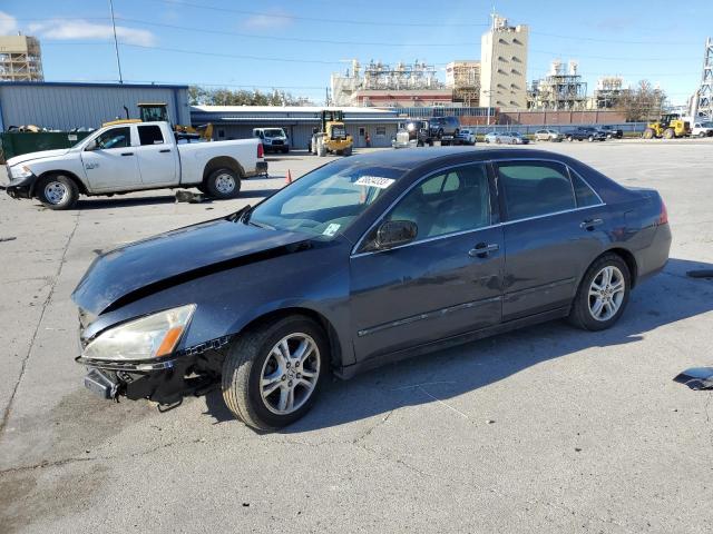 1HGCM56396A182169 - 2006 HONDA ACCORD SE GRAY photo 1