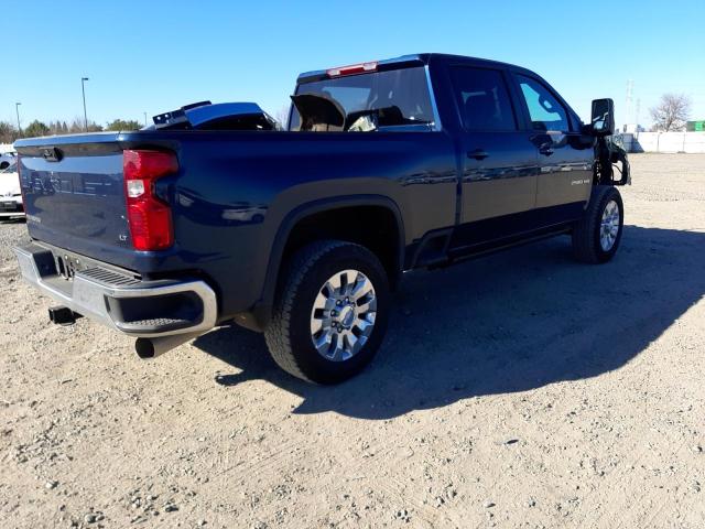 1GC4YNEY5NF136828 - 2022 CHEVROLET SILVERADO K2500 HEAVY DUTY LT BLUE photo 3