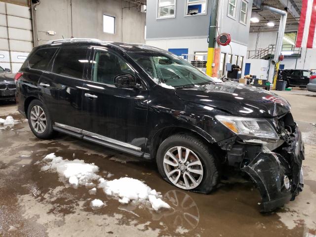 5N1AR2MM3EC726651 - 2014 NISSAN PATHFINDER S BLACK photo 4