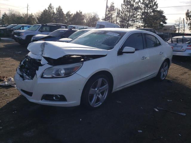 1G11J5SX2DF299785 - 2013 CHEVROLET MALIBU LTZ WHITE photo 1