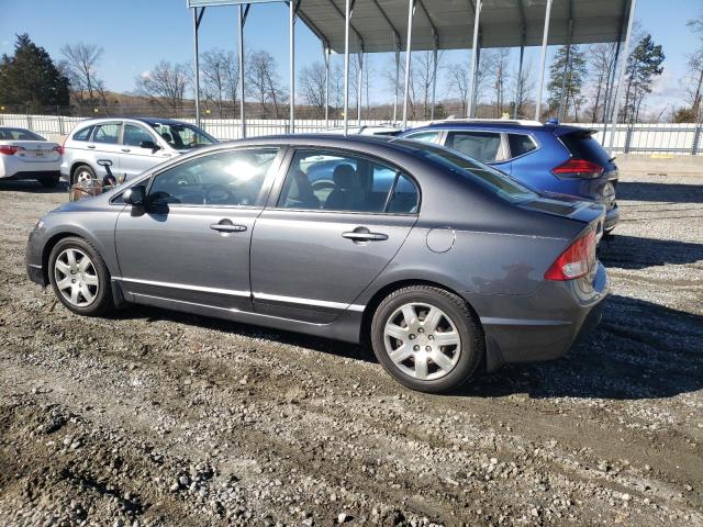 2HGFA1F52AH323934 - 2010 HONDA CIVIC LX GRAY photo 2