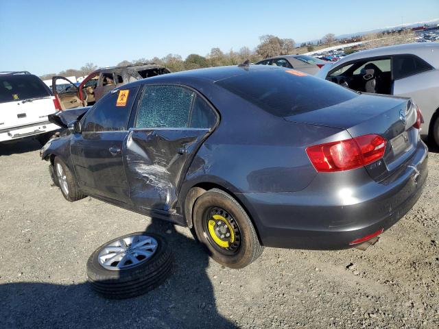 3VWD17AJ8EM277866 - 2014 VOLKSWAGEN JETTA SE GRAY photo 2