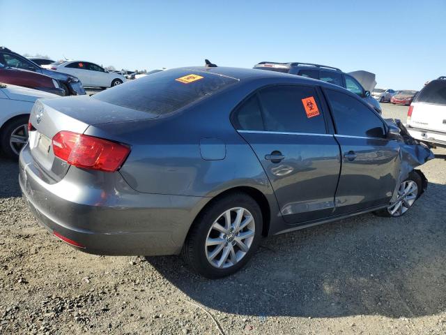 3VWD17AJ8EM277866 - 2014 VOLKSWAGEN JETTA SE GRAY photo 3