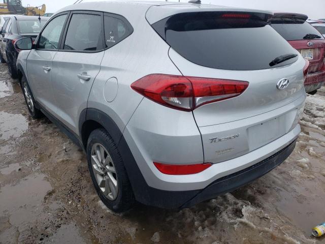 KM8J23A41GU211370 - 2016 HYUNDAI TUCSON SE SILVER photo 2