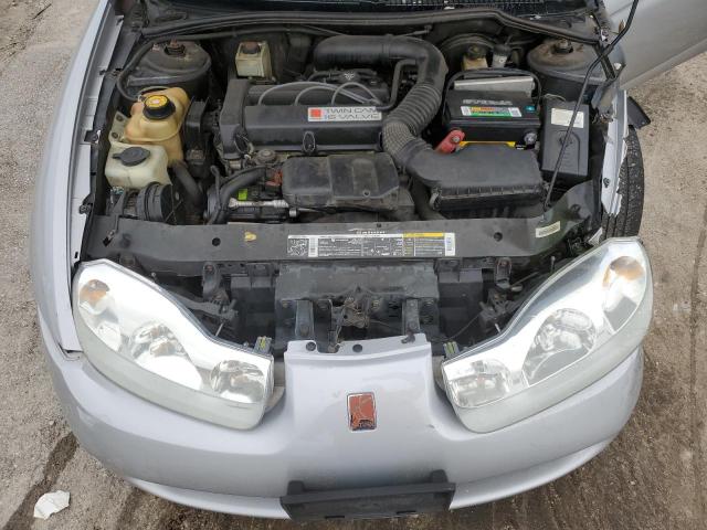 1G8ZR127X1Z206639 - 2001 SATURN SC2 SILVER photo 11