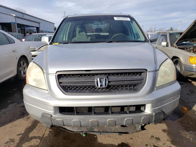 5FNYF18475B046075 - 2005 HONDA PILOT EX SILVER photo 5