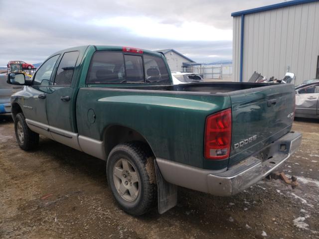 1D7HU18D44S532341 - 2004 DODGE RAM 1500 ST GREEN photo 3