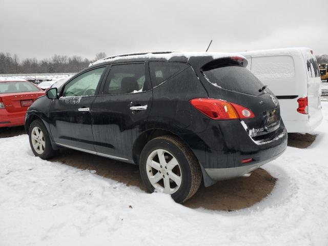 JN8AZ1MWXAW111883 - 2010 NISSAN MURANO S BLACK photo 2