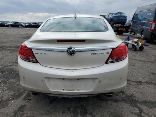 2G4GT5GV4C9212216 - 2012 BUICK REGAL PREMIUM WHITE photo 6