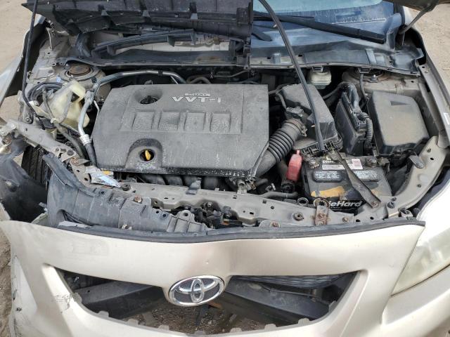 1NXBU4EE3AZ248662 - 2010 TOYOTA COROLLA BASE TAN photo 11