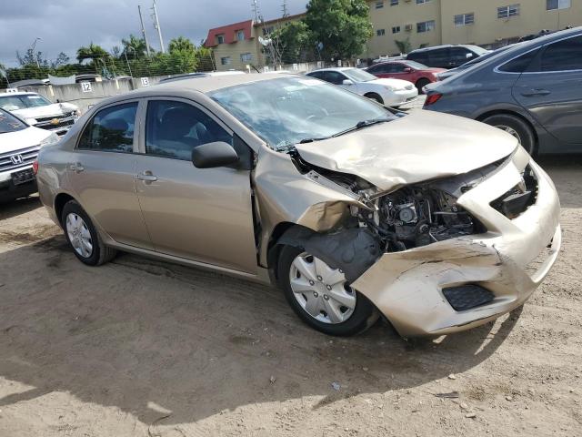 1NXBU4EE3AZ248662 - 2010 TOYOTA COROLLA BASE TAN photo 4