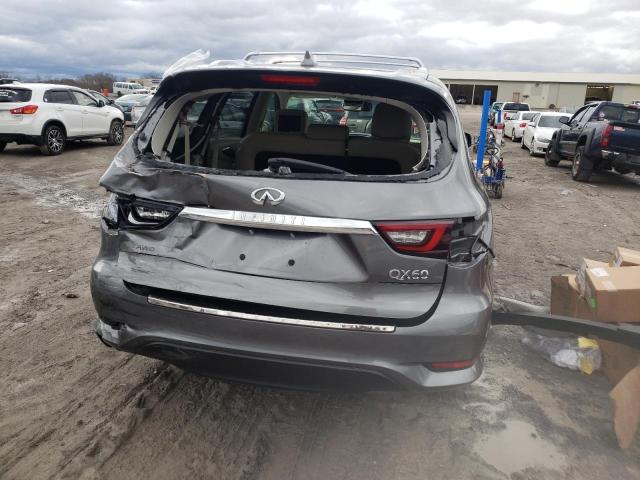 5N1DL0MM6LC500510 - 2020 INFINITI QX60 LUXE GRAY photo 6