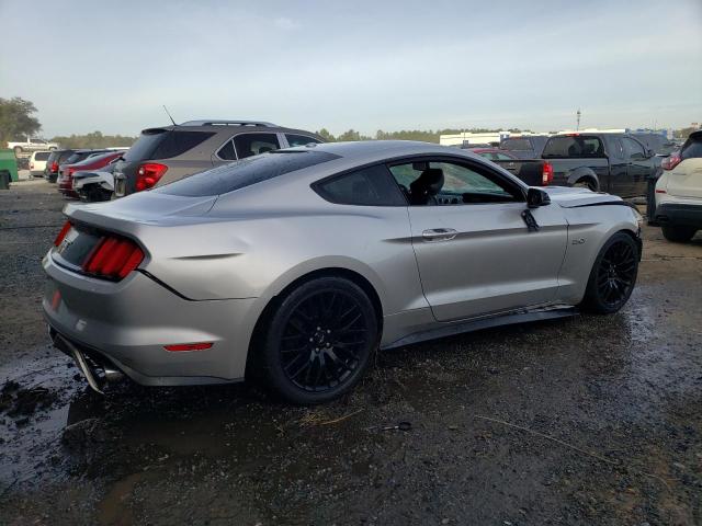 1FA6P8CF1F5354339 - 2015 FORD MUSTANG GT SILVER photo 3