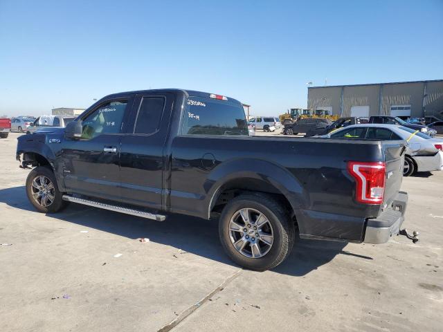 1FTEX1CP4FFA78951 - 2015 FORD F150 SUPER CAB BLACK photo 2