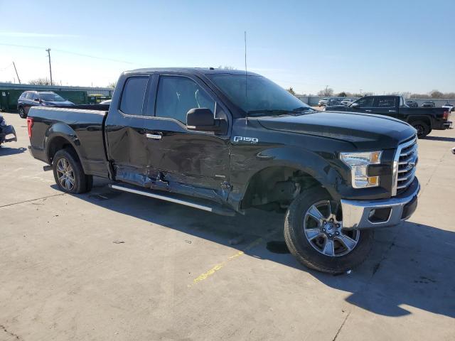 1FTEX1CP4FFA78951 - 2015 FORD F150 SUPER CAB BLACK photo 4