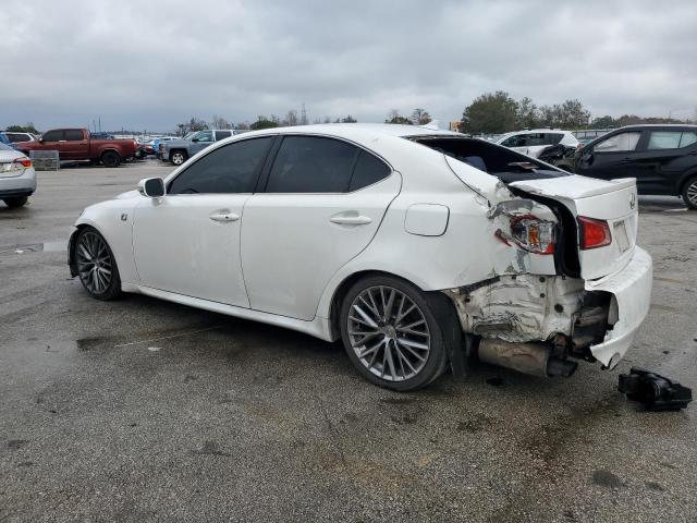 JTHBF5C28B5150587 - 2011 LEXUS IS 250 WHITE photo 2