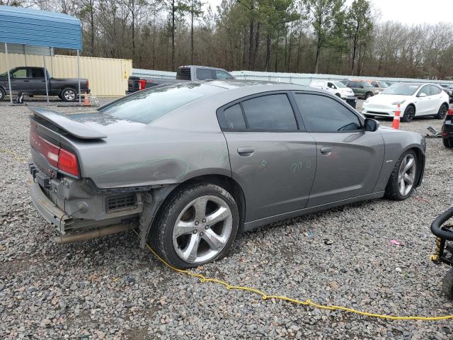 2C3CDXCTXCH187302 - 2012 DODGE CHARGER R/T GRAY photo 3