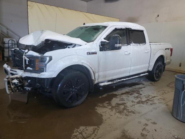 1FTEW1E40KFD02524 - 2019 FORD F150 SUPERCREW WHITE photo 1