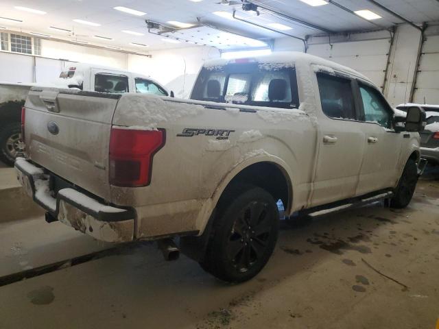 1FTEW1E40KFD02524 - 2019 FORD F150 SUPERCREW WHITE photo 3