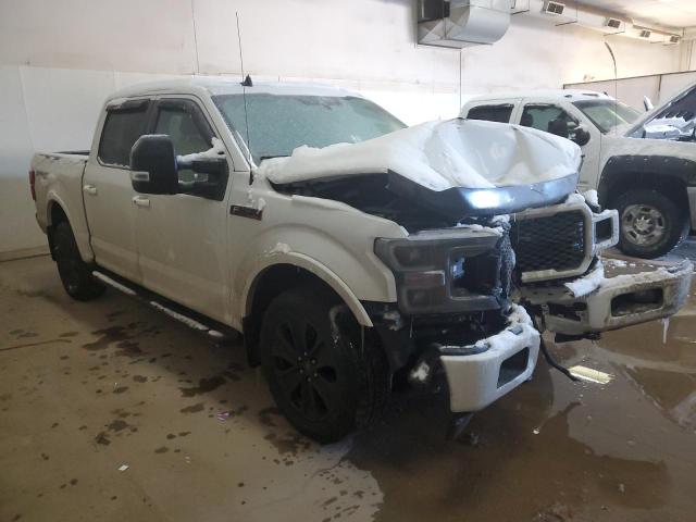 1FTEW1E40KFD02524 - 2019 FORD F150 SUPERCREW WHITE photo 4