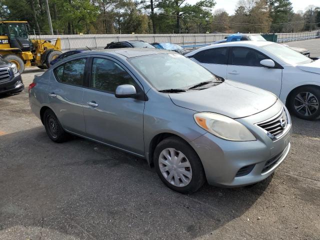 3N1CN7AP3EL818581 - 2014 NISSAN VERSA S GRAY photo 4