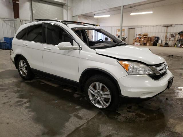 JHLRE4H7XBC019578 - 2011 HONDA CR-V EXL WHITE photo 4