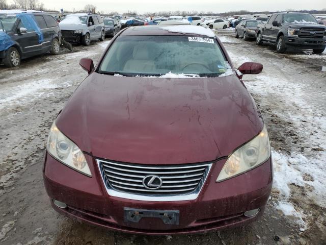 JTHBJ46G282174006 - 2008 LEXUS ES 350 MAROON photo 5