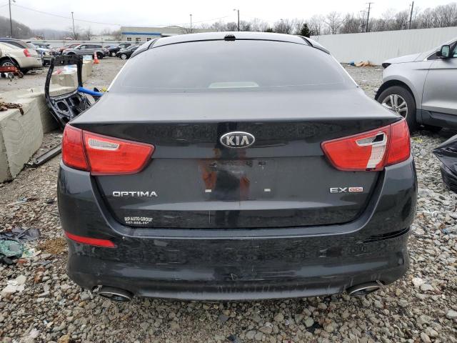 5XXGN4A70EG318399 - 2014 KIA OPTIMA EX BLACK photo 6