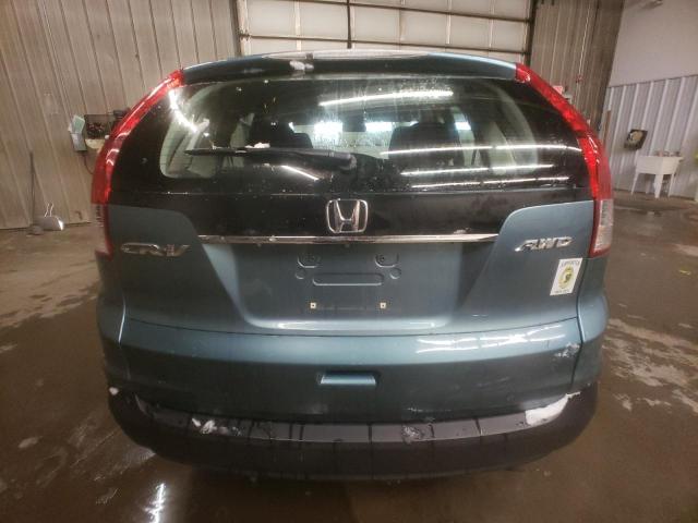 2HKRM4H3XEH661708 - 2014 HONDA CR-V LX BLUE photo 6