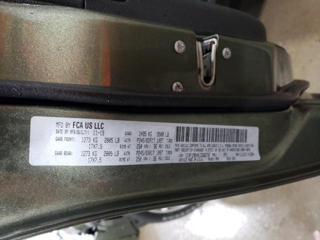 1C4PJMBX0LD566735 - 2020 JEEP CHEROKEE TRAILHAWK 绿色 照片 12