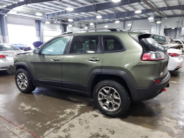 1C4PJMBX0LD566735 - 2020 JEEP CHEROKEE TRAILHAWK GREEN photo 2