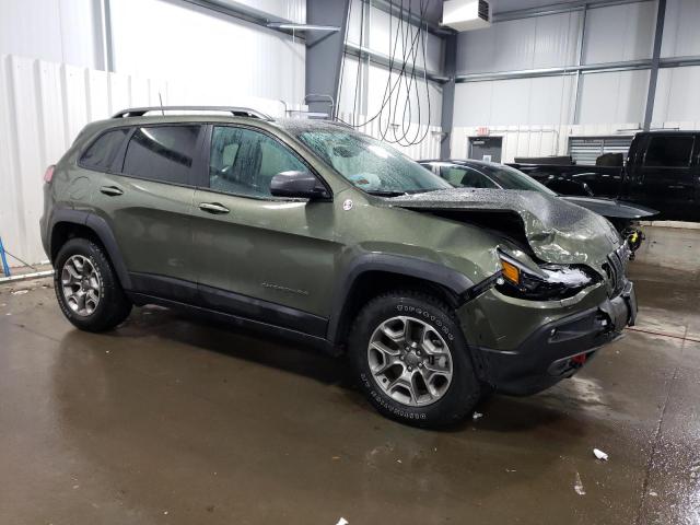 1C4PJMBX0LD566735 - 2020 JEEP CHEROKEE TRAILHAWK GREEN photo 4