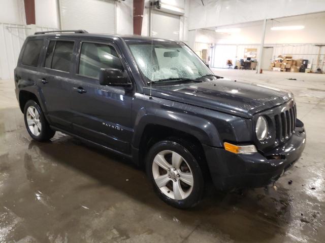 1C4NJRFB9ED622676 - 2014 JEEP PATRIOT LATITUDE BLUE photo 4