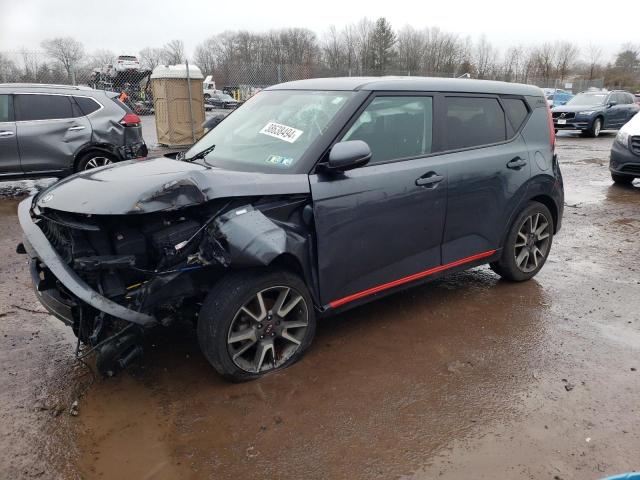 KNDJ63AU7M7785300 - 2021 KIA SOUL GT LINE GRAY photo 1