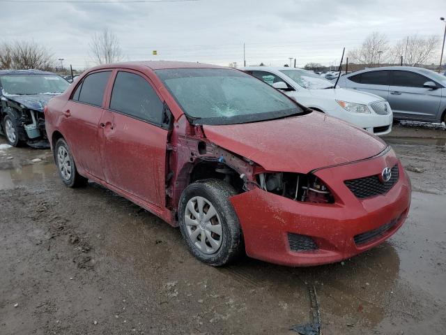 JTDBL40EX99066597 - 2009 TOYOTA COROLLA BASE RED photo 4