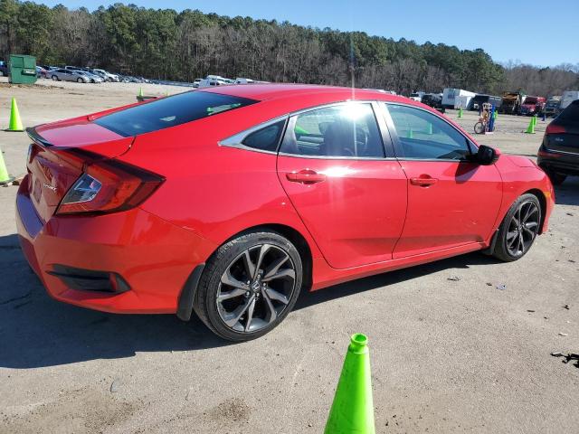 2HGFC2F8XMH527962 - 2021 HONDA CIVIC SPORT 红色 照片 3