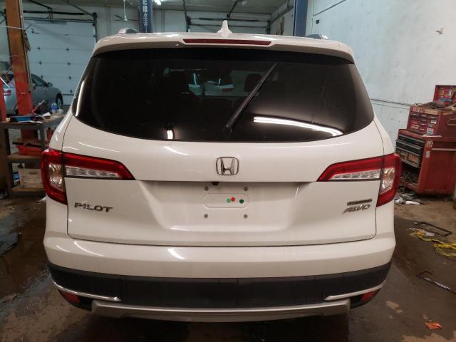 5FNYF6H67MB090641 - 2021 HONDA PILOT TOURING WHITE photo 6