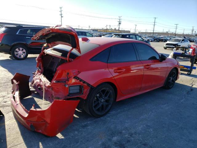 2HGFE2F55NH594941 - 2022 HONDA CIVIC SPORT 红色 照片 3