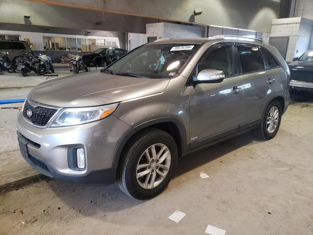 5XYKTDA7XFG611997 - 2015 KIA SORENTO LX GRAY photo 1