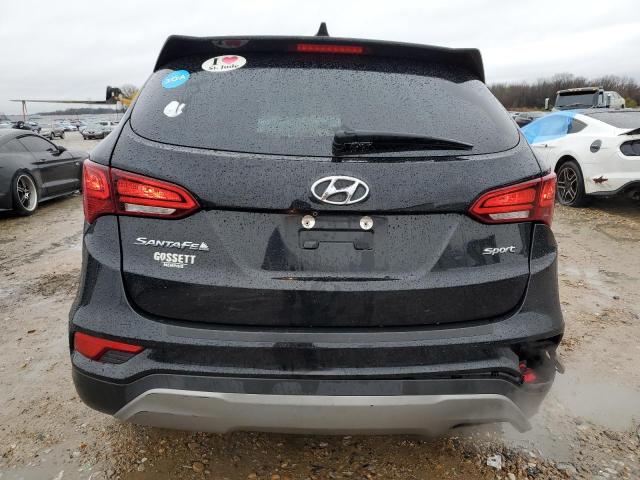 5NMZU3LBXHH002408 - 2017 HYUNDAI SANTA FE S BLACK photo 6