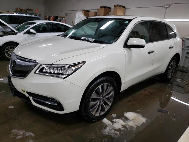 5FRYD4H43GB037527 - 2016 ACURA MDX TECHNOLOGY 白色 照片 1