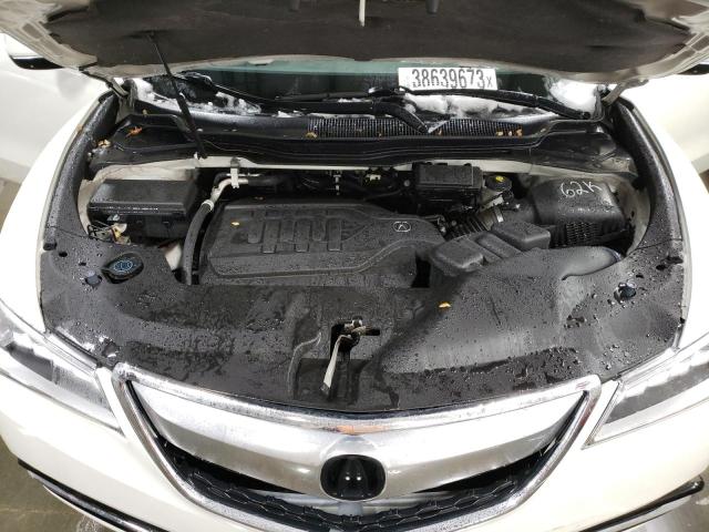 5FRYD4H43GB037527 - 2016 ACURA MDX TECHNOLOGY 白色 照片 11