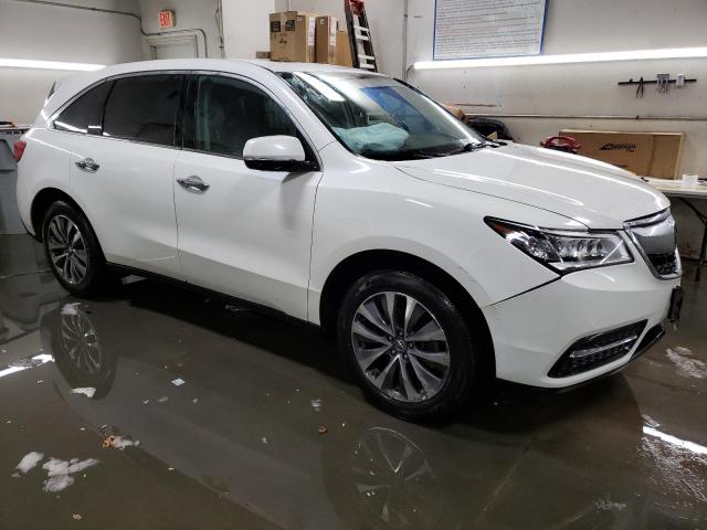5FRYD4H43GB037527 - 2016 ACURA MDX TECHNOLOGY 白色 照片 4