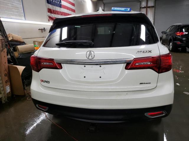 5FRYD4H43GB037527 - 2016 ACURA MDX TECHNOLOGY 白色 照片 6