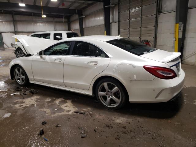 WDDLJ6FB7FA143171 - 2015 MERCEDES-BENZ CLS 400 WHITE photo 2