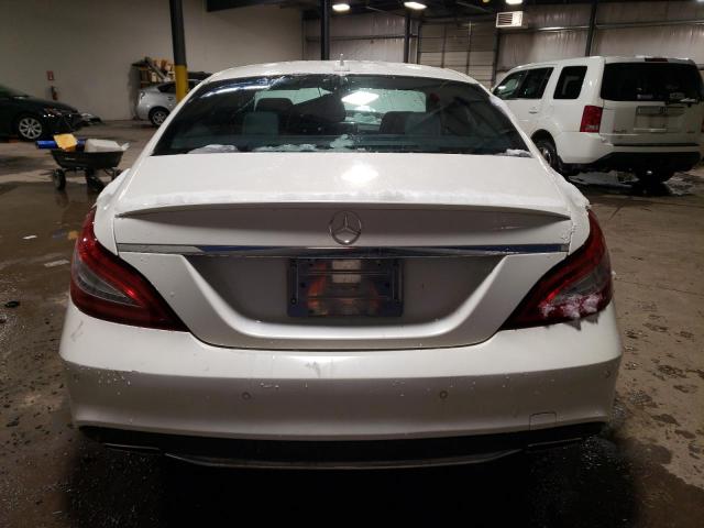 WDDLJ6FB7FA143171 - 2015 MERCEDES-BENZ CLS 400 WHITE photo 6