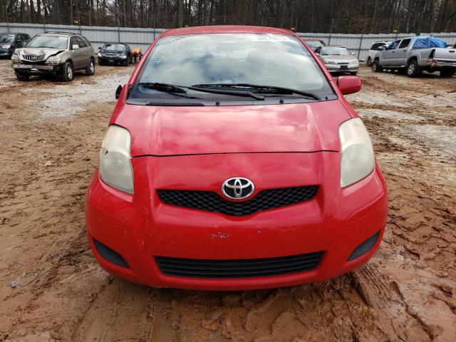 JTDJT4K33A5296307 - 2010 TOYOTA YARIS RED photo 5